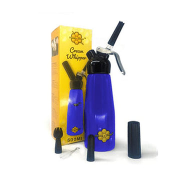 Blue Whipped cream dispenser