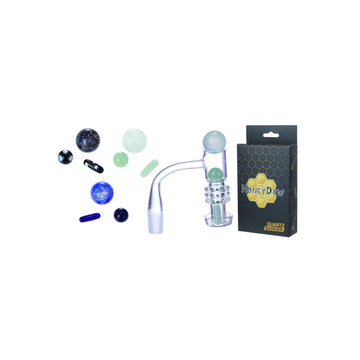 HoneyDew Quartz Banger – WPY-466 (Single, Green / Blue / Black)