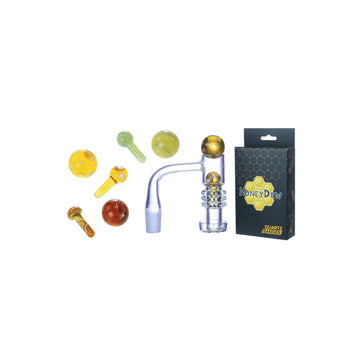 HoneyDew Quartz Banger Set – WPY-468 (Single Pack, Yellow/Amber/Golden)