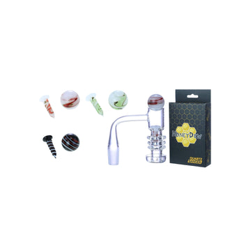 HoneyDew Quartz Banger – WPY-471 (Single, Green / Black / Red)