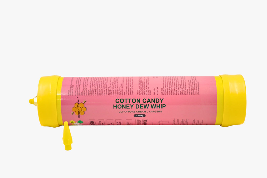 HoneyDew 3060 gram Cotton Candy Ultra Pure Whip Cream Charger – Case of 1