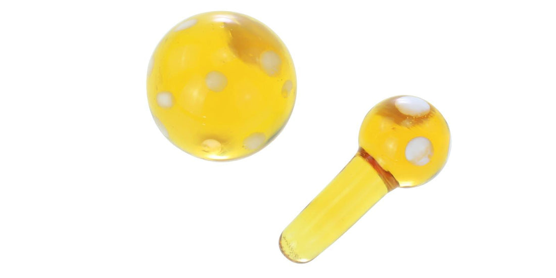 HoneyDew Quartz Banger Set – WPY-468 (Single Pack, Yellow/Amber/Golden)