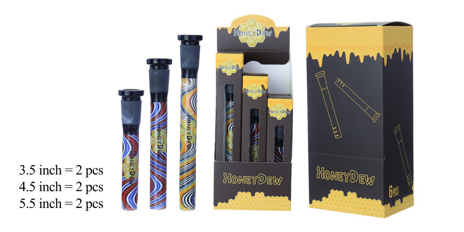 HoneyDew Downstem DS-06 – 6ct Display (3.5", 4.5", 5.5")