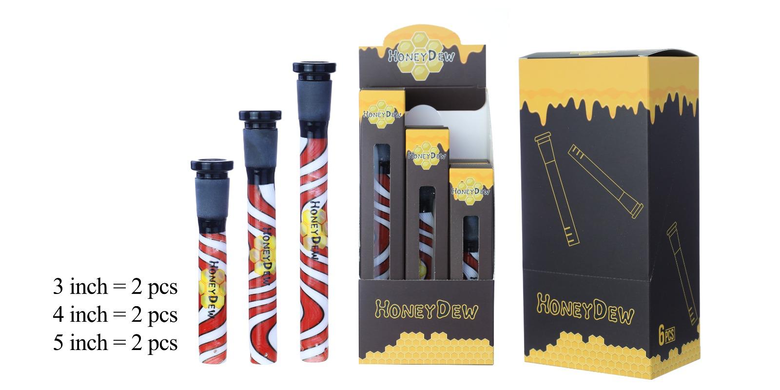 HoneyDew Downstem DS-07 – 6ct Display (3", 4", 5")