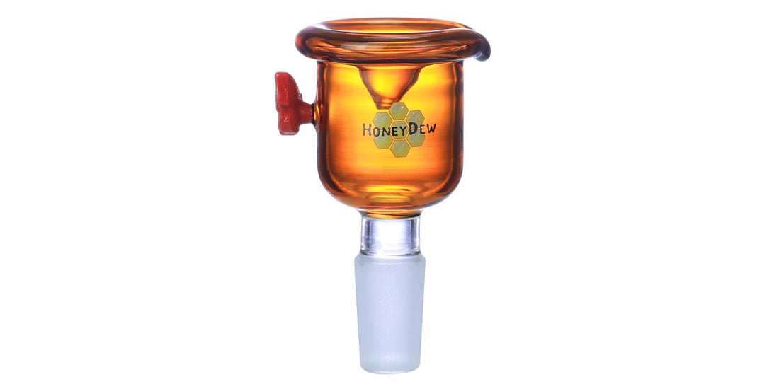 HoneyDew WPH-871 – 14mm Glass Bowl with Butterfly Handle (12ct Display)