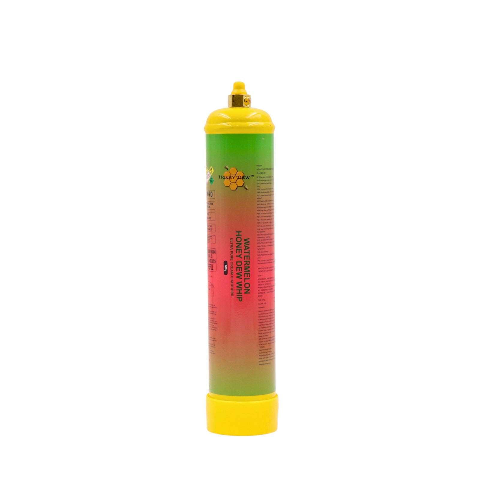 HoneyDew 700 gram Watermelon Ultra Pure Whip Cream Charger – Case of 6