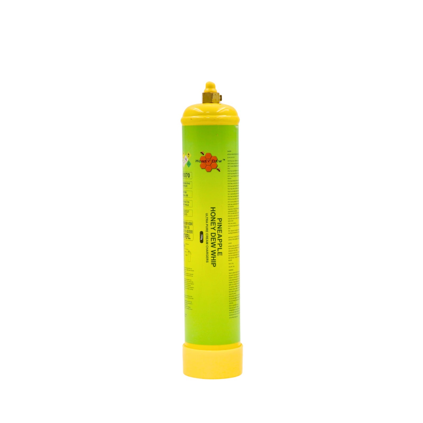 HoneyDew 700 gram Pineapple Whip Cream Charger Case of 6