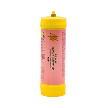 HoneyDew 2050 gram Peach Ultra Pure Whip Cream Charger – Case of 2