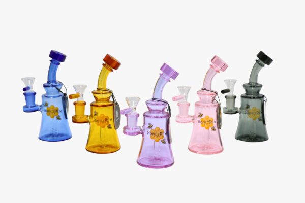 HoneyDew RL231110 – 6.5" 10mm Water Pipe (Includes Glass Bowl)