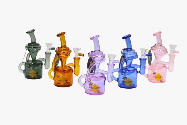 HoneyDew RL231112 – 6.5" 14mm Water Pipe (Includes Glass Bowl)