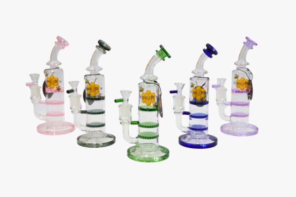 HoneyDew SE411 – 9" 14mm Water Pipe (Includes Glass Bowl)