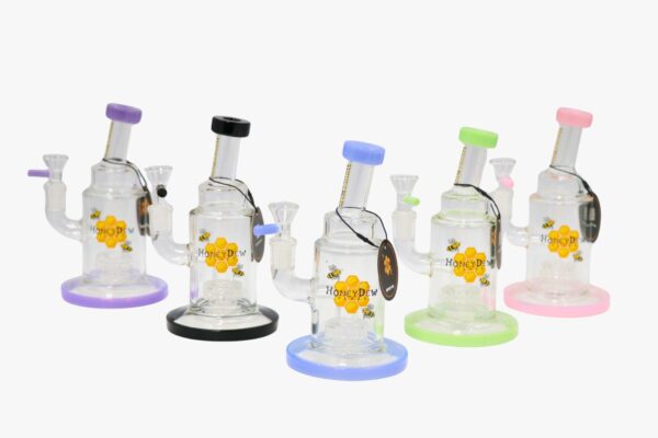 HoneyDew SI556 – 7" 14mm Water Pipe (Includes Glass Bowl)