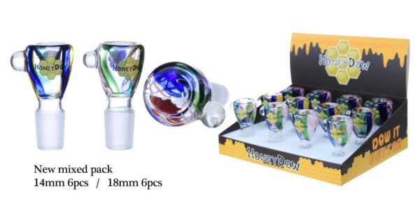HoneyDew WPH-887 – 14mm Double Grip Bowl (12ct Display)