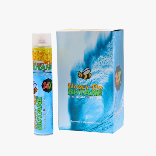 Honey-Do Butane 14x – High Purity, Heavy Demand | Case of 24 Cans
