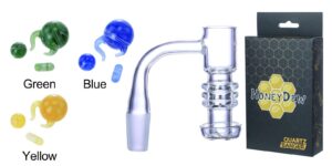 HoneyDew Quartz Banger – WPY-824 (Single, Green / Blue / Yellow)